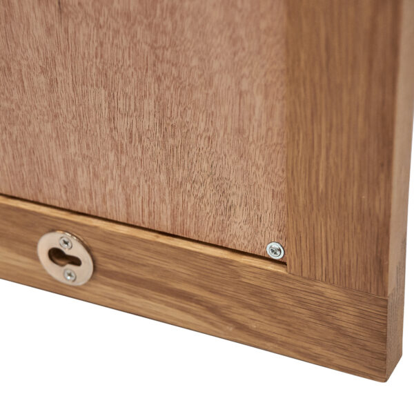 Wellington Oak Wall Mirror