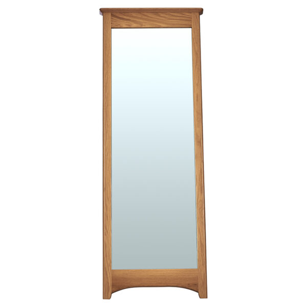 Wellington Oak Cheval Mirror
