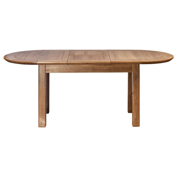 Wellington Oak Large D-End Extending Table | 161.5 - 211.5cm