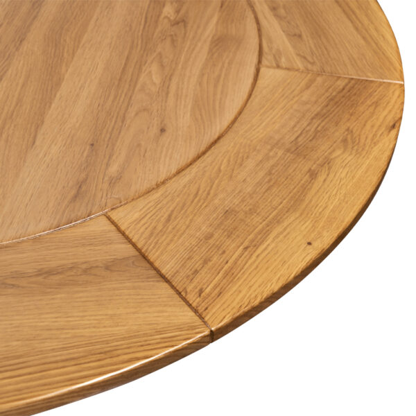 Wellington Oak Large D-End Extending Table | 161.5 - 211.5cm