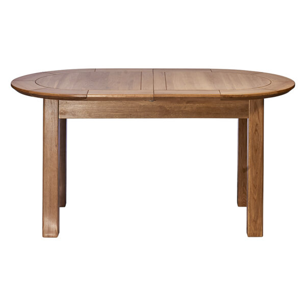 Wellington Oak Large D-End Extending Table | 161.5 - 211.5cm