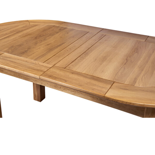 Wellington Oak Large D-End Extending Table | 161.5 - 211.5cm
