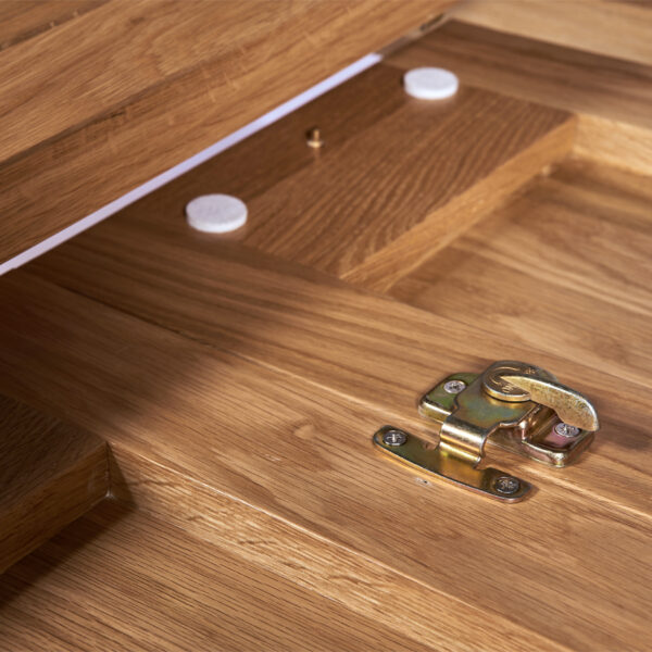 Wellington Oak 6'8 Extending Dining Table | 2 Leaf | 203 - 236  - 270cm