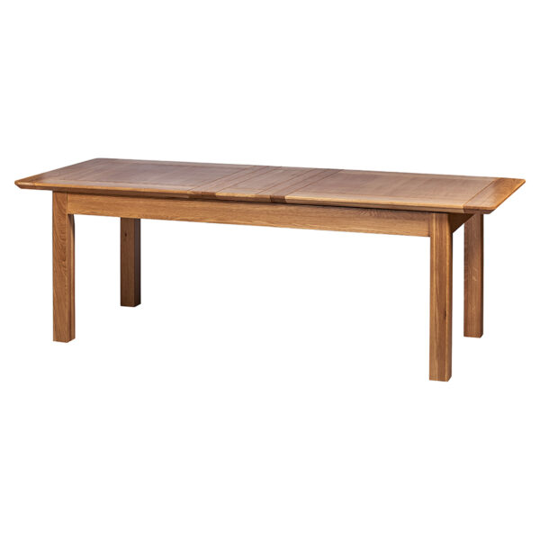 Wellington Oak 6'8 Extending Dining Table | 2 Leaf | 203 - 236  - 270cm