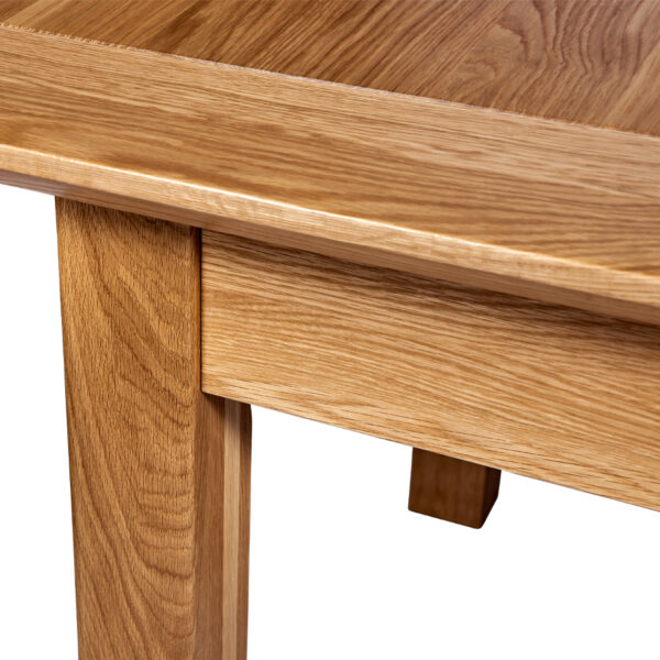 Wellington Oak 6'8 Extending Dining Table | 2 Leaf | 203 - 236  - 270cm