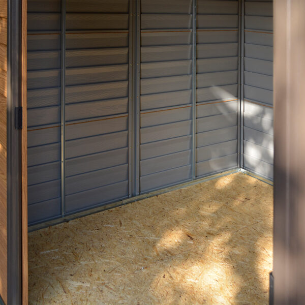 Oakworld Alfresco 10x8 Woodvale Metal Apex Shed