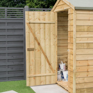 Oakworld Alfresco Overlap 4×3 Shed