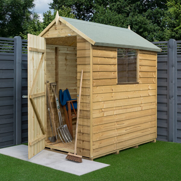 Oakworld Alfresco 6x4 Overlap Shed