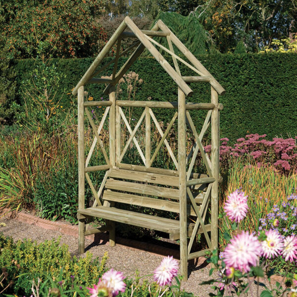 Oakworld Alfresco Rustic Seat