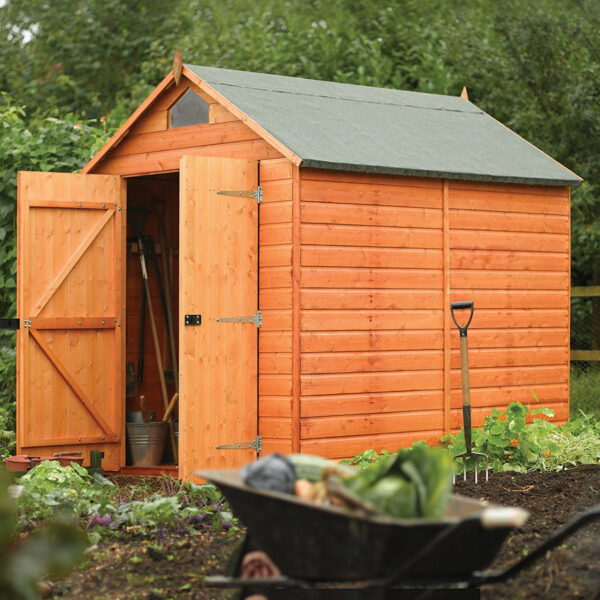 Oakworld Alfresco Security Shed 8x6