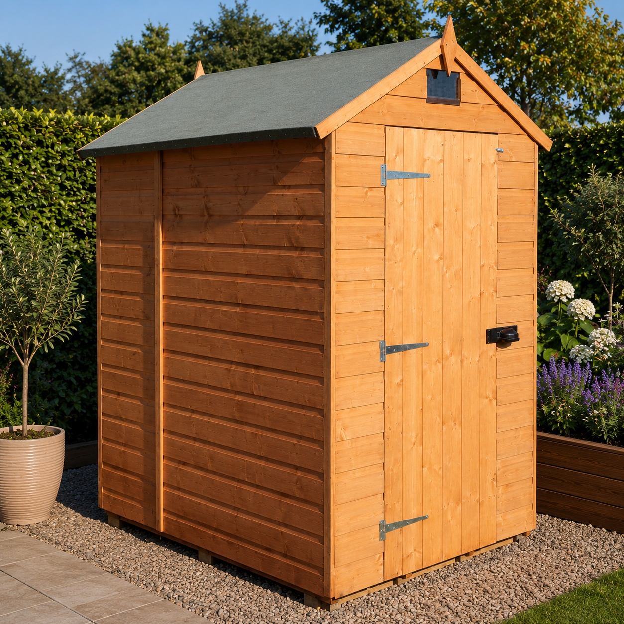 Oakworld Alfresco Security Shed 6x4