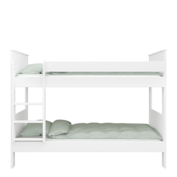 Pomona White Bunk Bed | White | Self Assembly