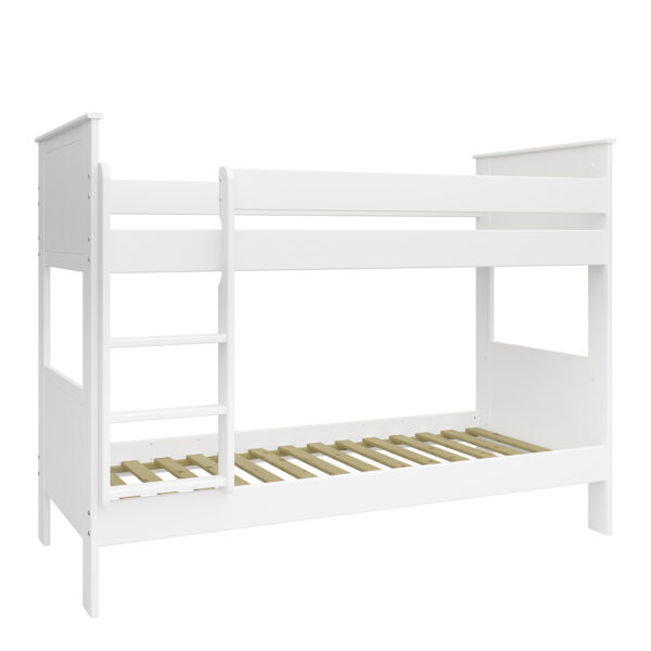 Pomona White Bunk Bed | White | Self Assembly