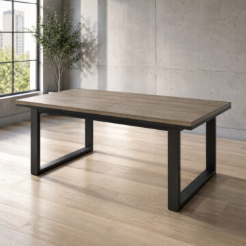 Wimborne Weathered Oak 4-6 Extending Dining Table | 150 - 198cm