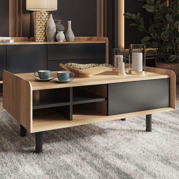 Heysham Coffee Table | Anthracite Grey