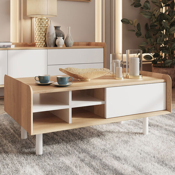 Heysham Coffee Table | White