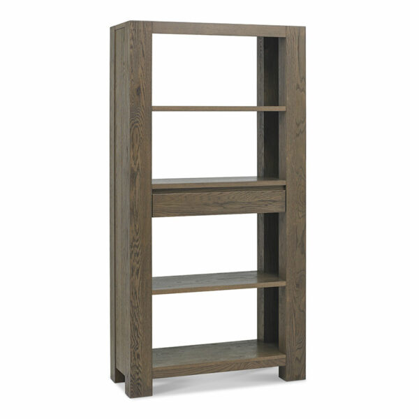Watford Fumed Oak Display Cabinet