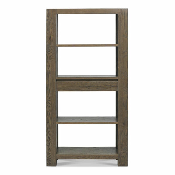 Watford Fumed Oak Display Cabinet