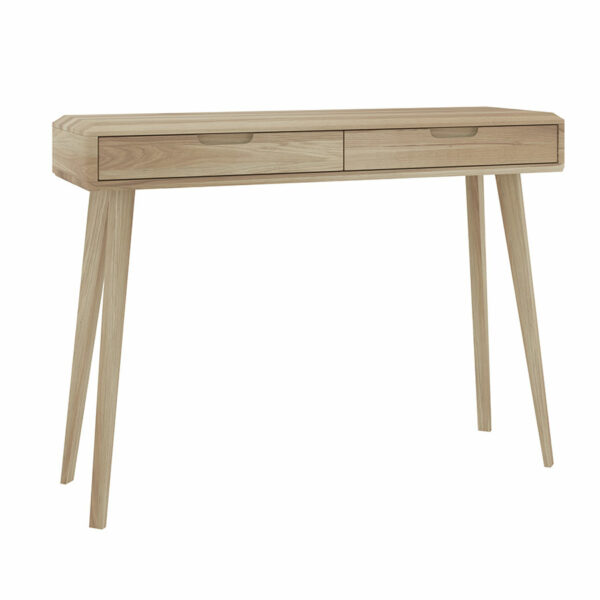 Fleetwood Oak 2 Drawer Console Table
