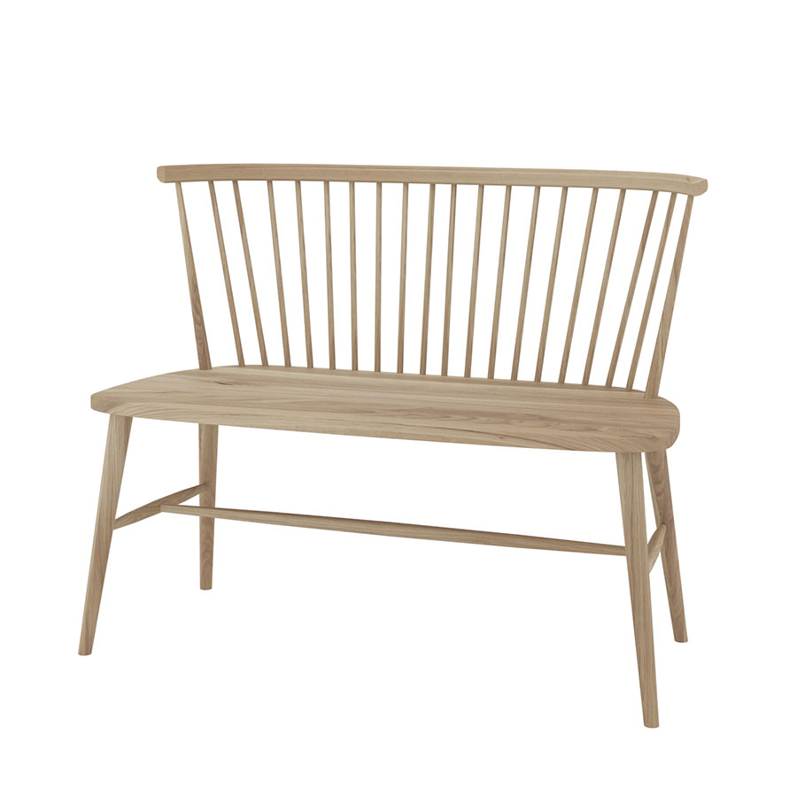 Fleetwood Oak Dining Bench Oak Oak World