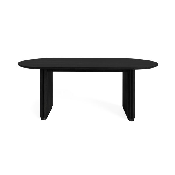 Eindhoven Oval Dining Table | Charcoal Grey