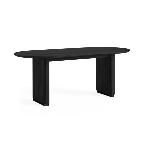 Eindhoven Oval Dining Table | Charcoal Grey