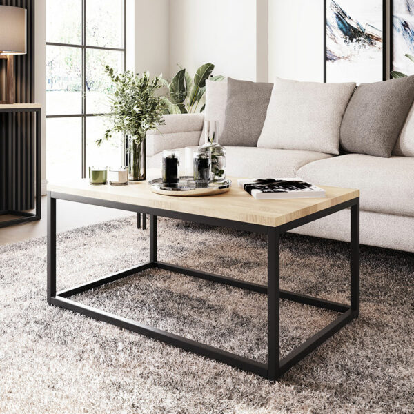 Leyland Medium Coffee Table Natural Oak World
