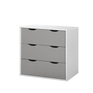 Trent 3 Piece Bedroom Set | Grey | White