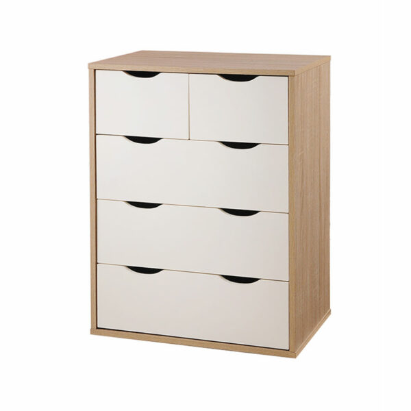 Trent 3 Piece Bedroom Set | White | Sonoma Oak | Self Assembly