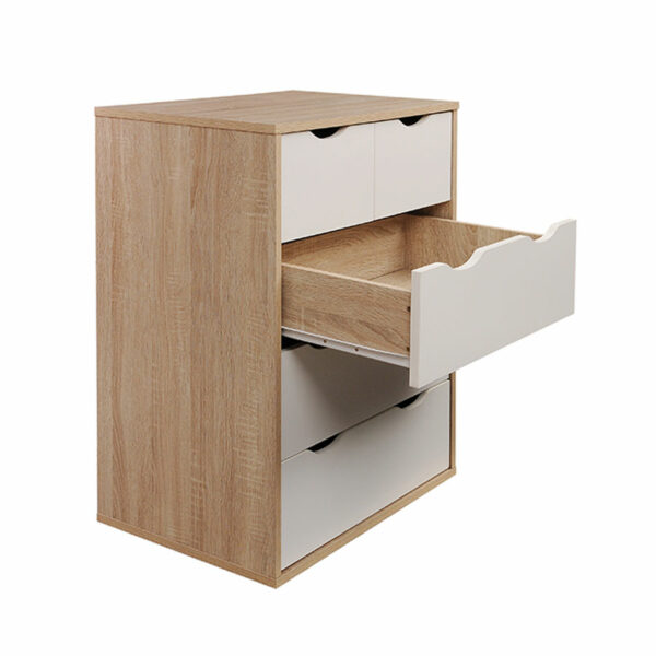 Trent 3 Piece Bedroom Set | White | Sonoma Oak | Self Assembly