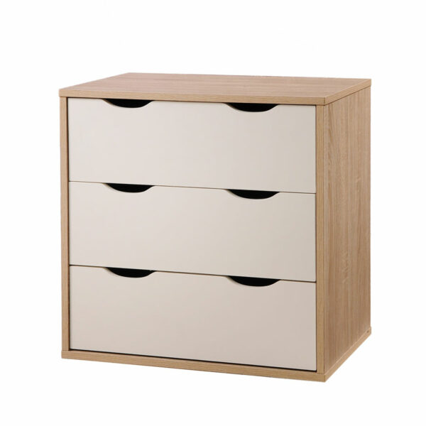 Trent 3 Piece Bedroom Set | White | Sonoma Oak | Self Assembly