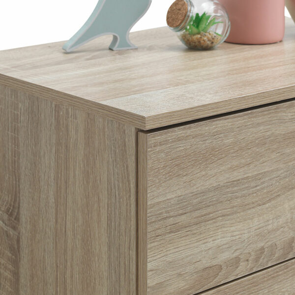 Shevington 3 Piece Bedroom Set | Sonoma Oak | Self Assembly