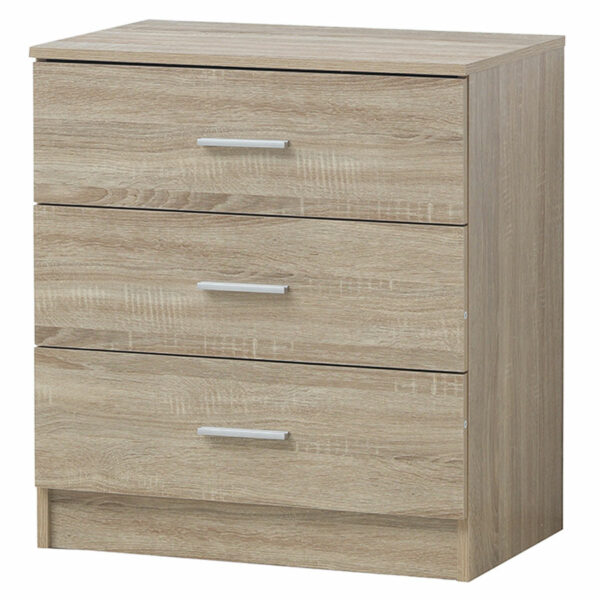 Shevington 3 Piece Bedroom Set | Sonoma Oak | Self Assembly