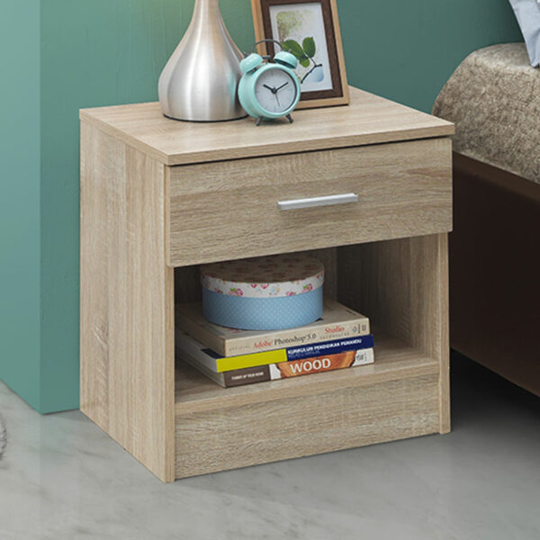 Shevington 3 Piece Bedroom Set | Sonoma Oak | Self Assembly