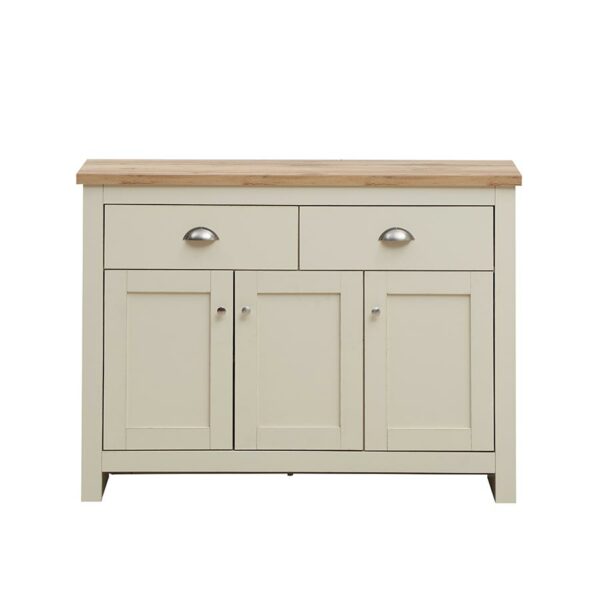 Leigh Cream 3 Piece Lounge Furniture Set | Cream | Self Assembly