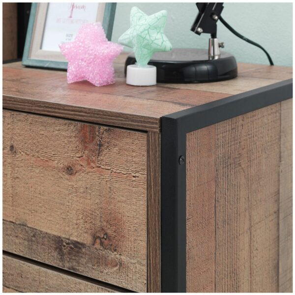 Trimdon 3 Piece Bedroom Set with Large Wardrobe | Self Assembly