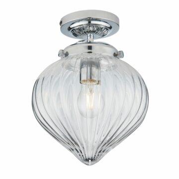 Cheston Bathroom Ceiling Light | Chrome