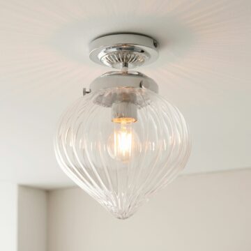 Cheston Bathroom Ceiling Light | Chrome