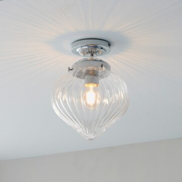 Cheston Bathroom Ceiling Light | Chrome