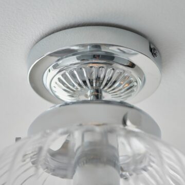 Cheston Bathroom Ceiling Light | Chrome