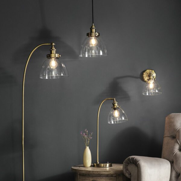 Hansen Table Lamp | Antique Brass