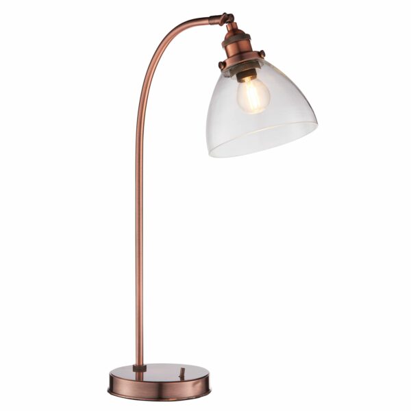 Hansen Table Lamp | Aged Copper
