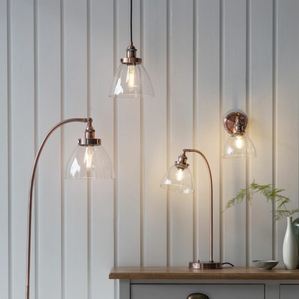 Hansen Table Lamp | Aged Copper