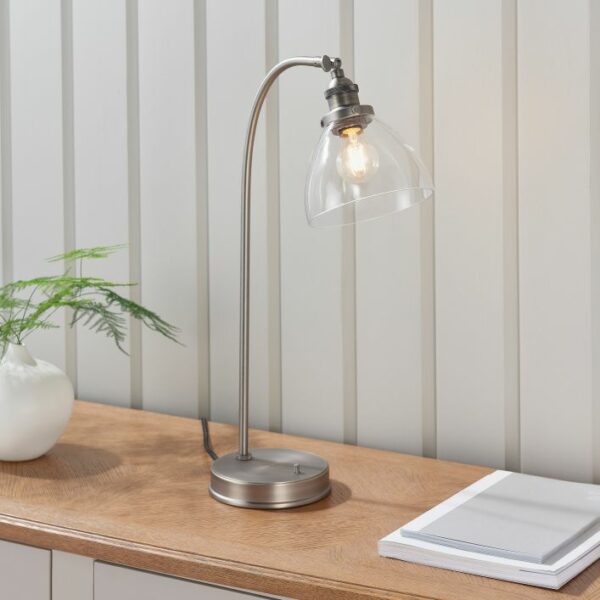Hansen Table Lamp | Silver