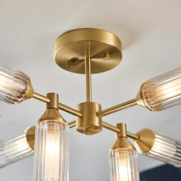 Remo Pendant Light | Brushed Brass