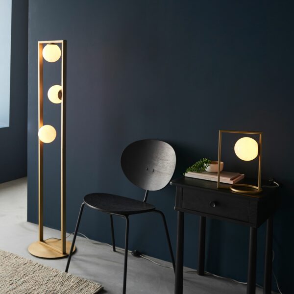 Secto Table Lamp | Antique Brass