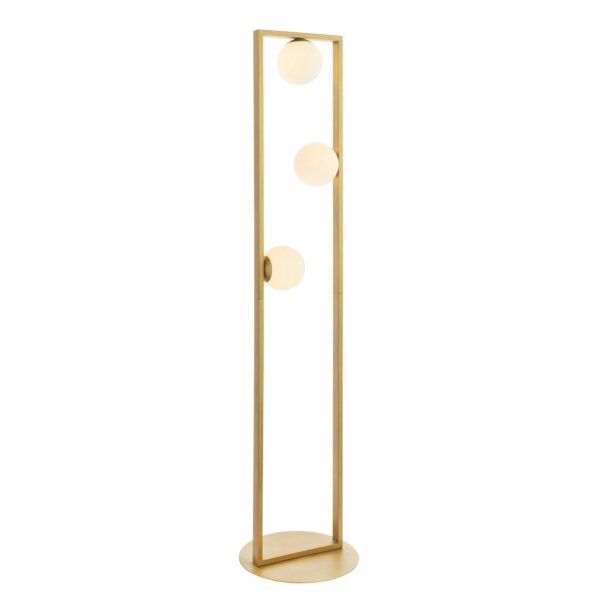 Secto Floor Lamp | Antique Brass