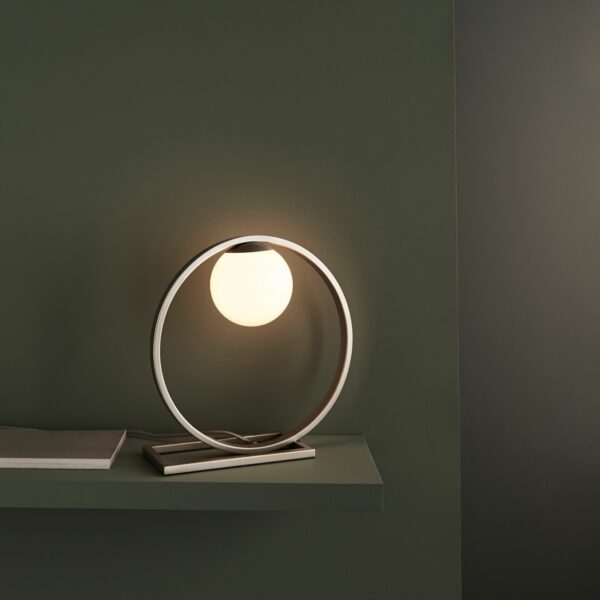 Temo Table Lamp | Silver