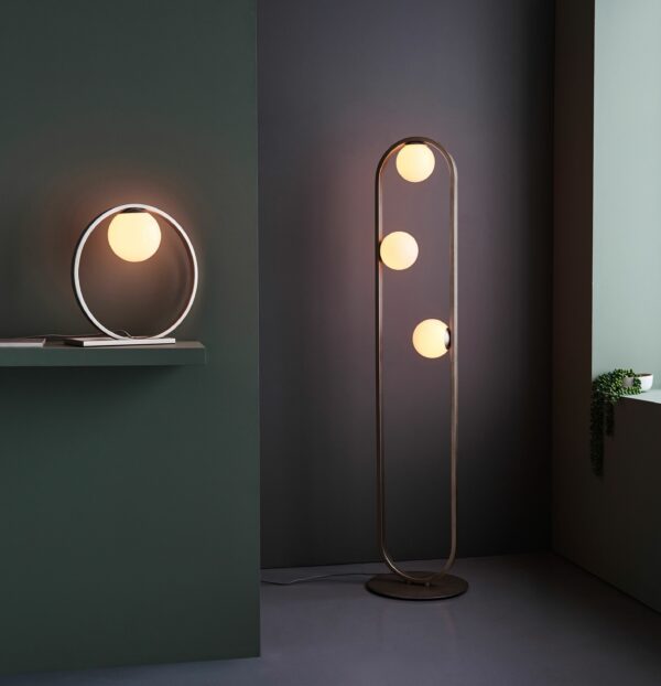 Temo Table Lamp | Silver