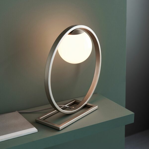 Temo Table Lamp | Silver